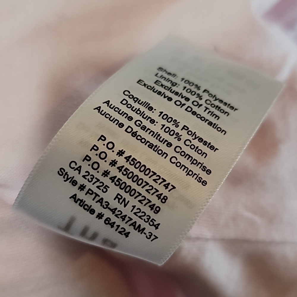 RARE* NWOT TNA Worldwide Rain Jacket Long Snap Button Pastel Pale - Picture 8 of 8